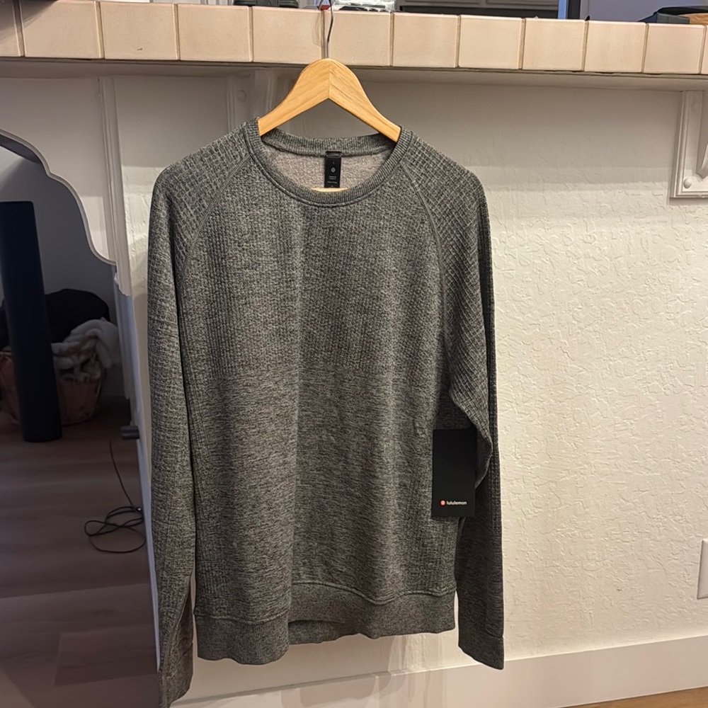 Lululemon Athletica Gray Crewneck Sweater